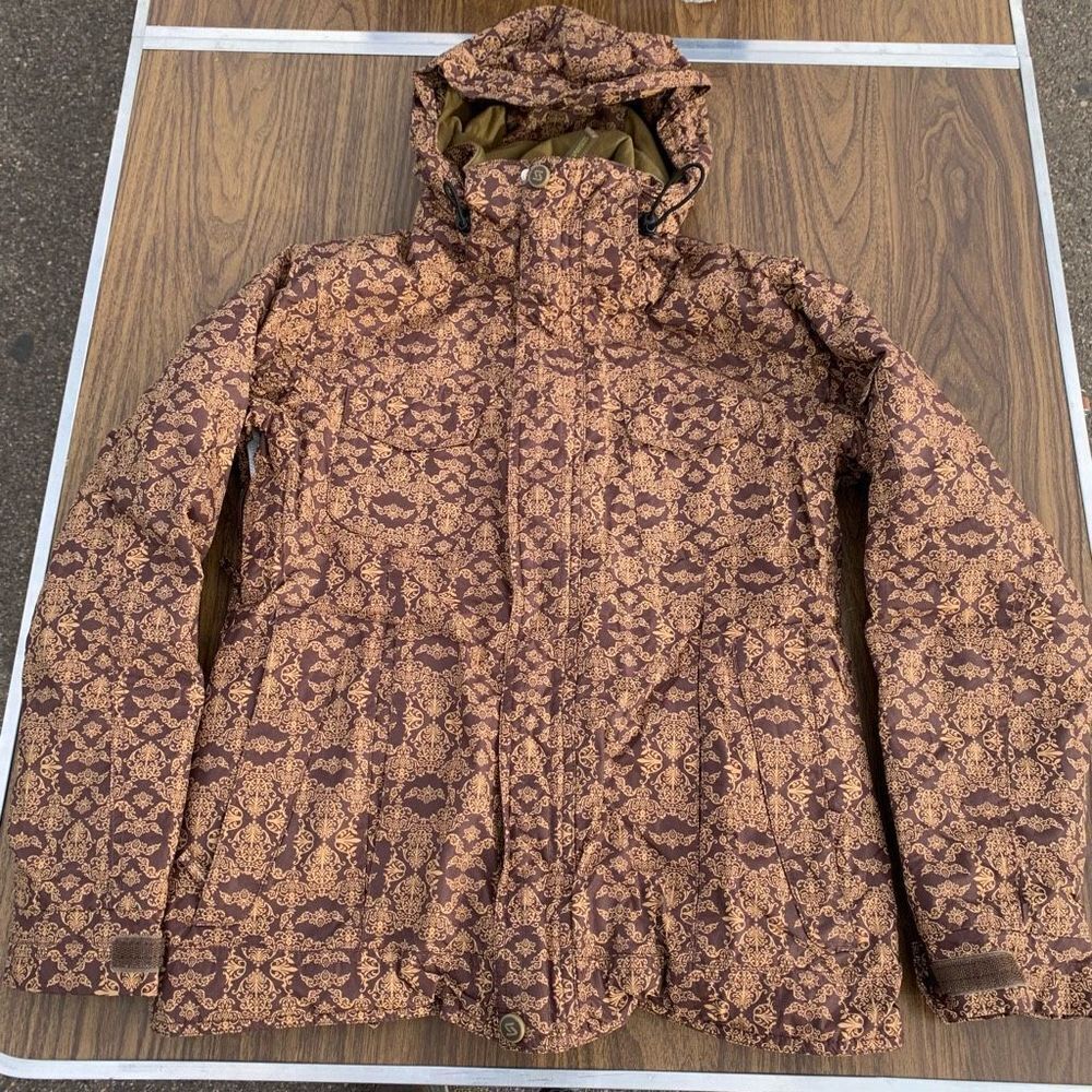 SIMS ski jacket brown sz xs womens